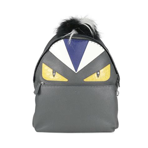 fendi bug back pack|fendi backpack vintage.